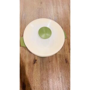 Vintage David Douglas Therm Ware Insulated Serving Bowl Avocado Green MCM Lid